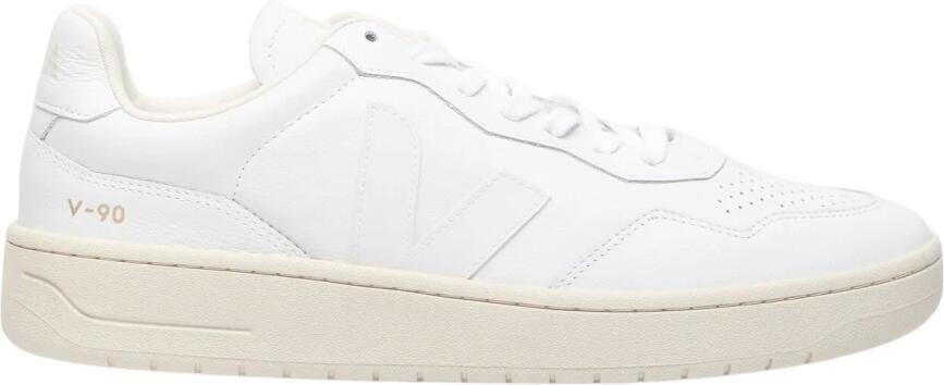 VEJA Lage Sneakers V-90 Maat: 41 Materiaal: Leer Kleur: Wit - Foto 10