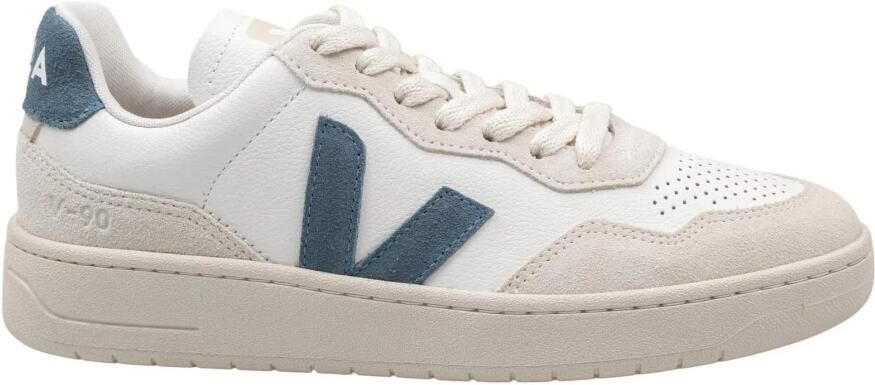 VEJA Lage Sneakers V-90 Maat: 39 Materiaal: Suède Kleur: Wit - Foto 7