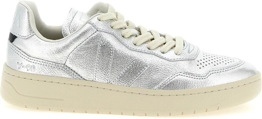 Veja V-90 Leather Sneakers
