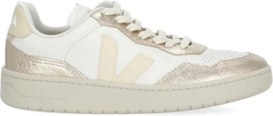 Veja V-90 Leather Sneakers