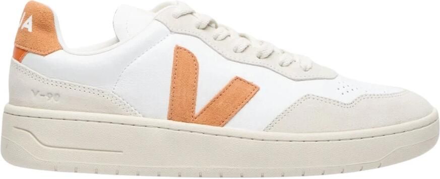 Veja Witte Sneakers van Pebble Leer voor Mannen Multicolor Heren - Foto 6