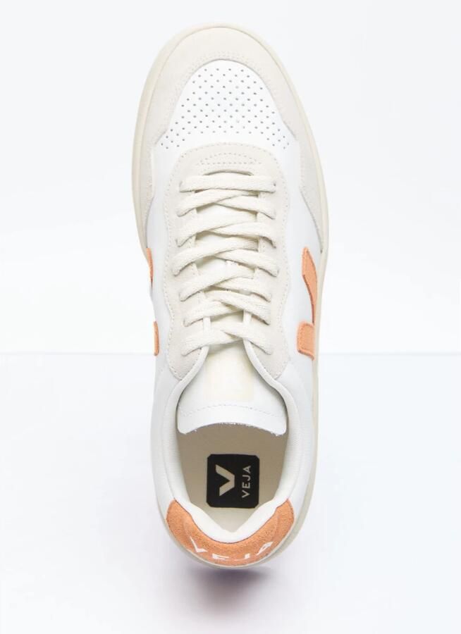 Veja Witte Sneakers van Pebble Leer voor Mannen Multicolor Heren - Foto 4