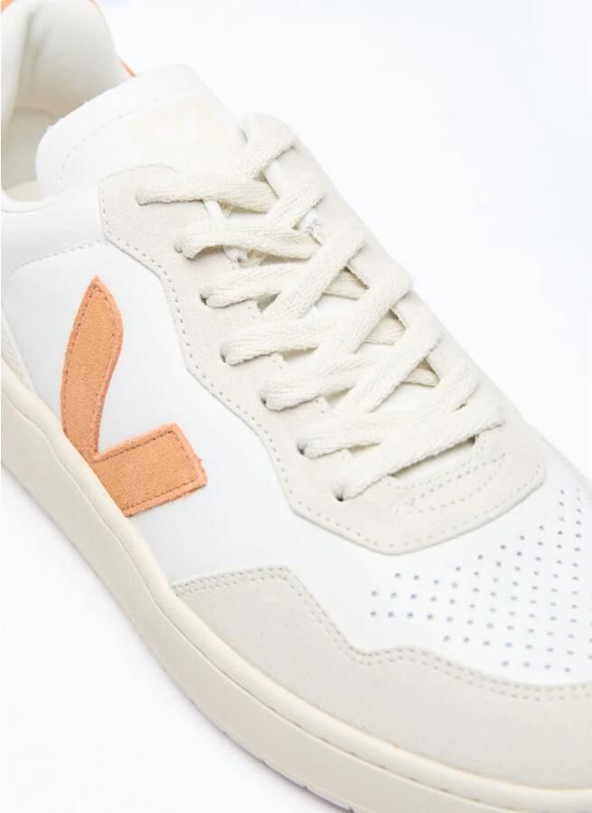 Veja Witte Sneakers van Pebble Leer voor Mannen Multicolor Heren - Foto 3