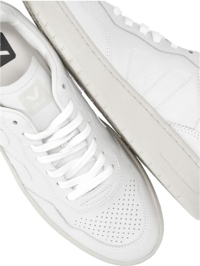VEJA Lage Sneakers V-90 Maat: 46 Materiaal: Leer Kleur: Wit - Foto 8