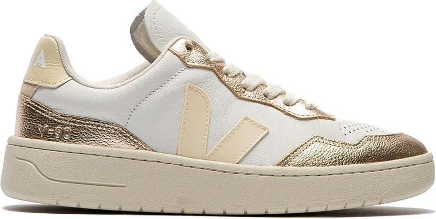 Veja V-90 O.T. Sneakers White Calcaire Platine - Foto 11