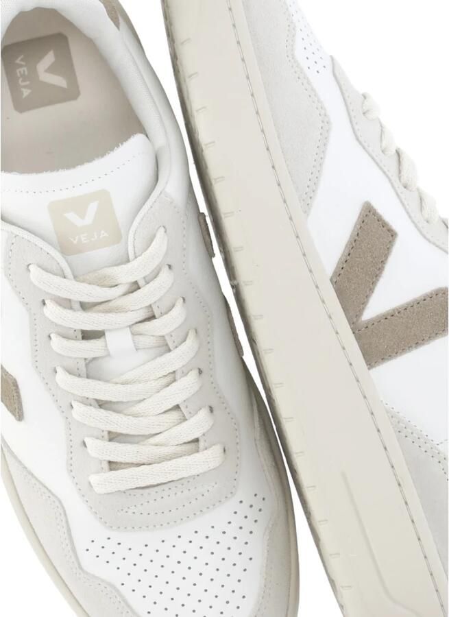 Veja Sneakers laag 'V-90' lichtbeige donkerbeige wit - Foto 3