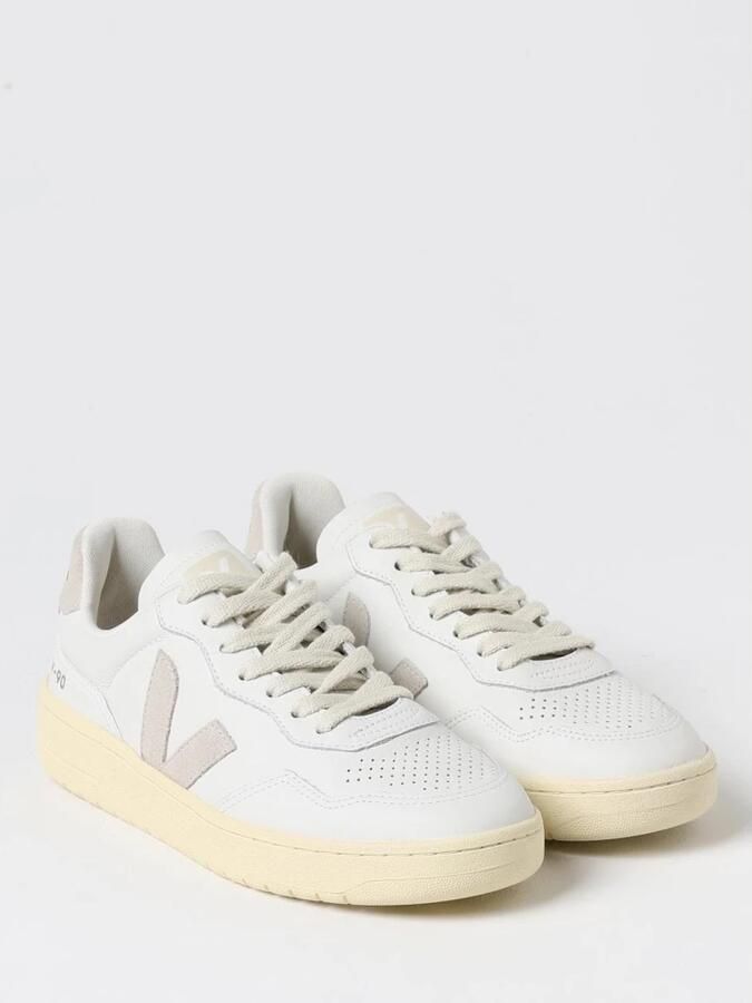 VEJA Lage Sneakers V-90 Maat: 36 Materiaal: Leer Kleur: Wit - Foto 5