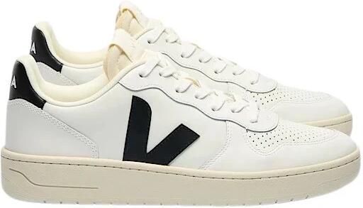 Veja Witte Tech Fabric Sneakers met Suède Inzetstukken White