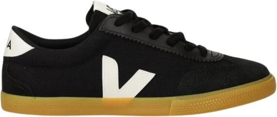 Veja Zwart Wit Natuurlijk Volley Sneakers Multicolor Dames