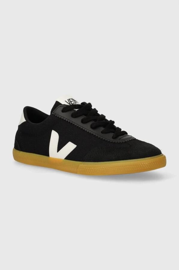 Veja Zwart Wit Natuurlijk Volley Sneakers Multicolor Dames - Foto 3