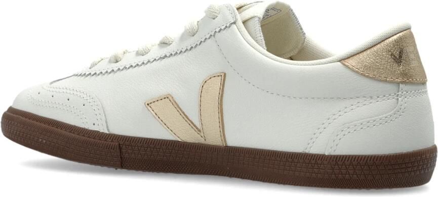 VEJA Lage Sneakers Dames Volley Leer Wit - Foto 10