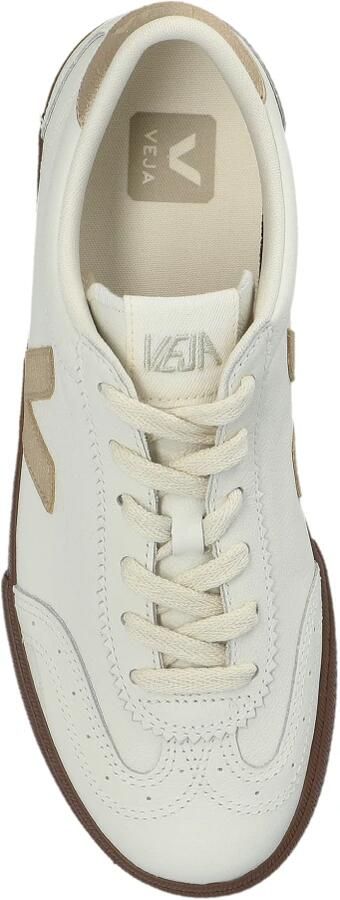 VEJA Lage Sneakers Dames Volley Leer Wit - Foto 12