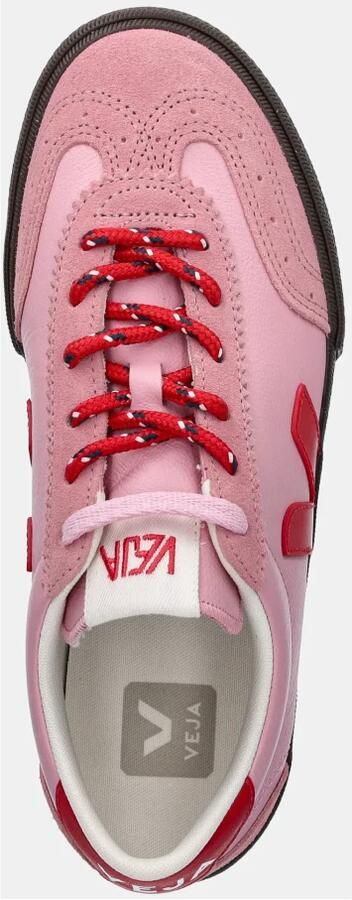 Veja Low-Top Sneakers Volley in poeder roze - Foto 5