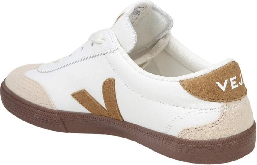 Veja Volley sneaker van leer met suède details - Foto 2