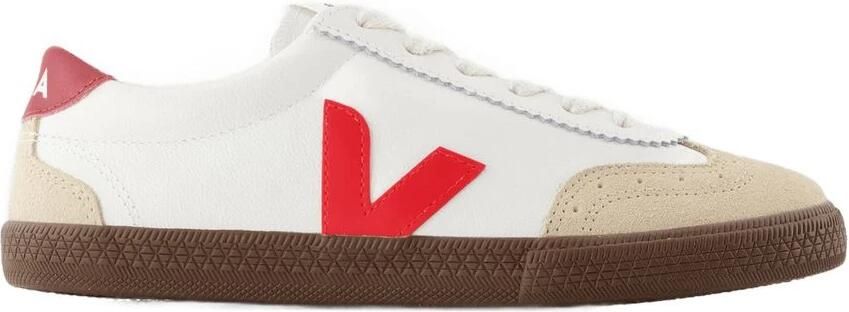 VEJA Lage Sneakers Dames Volley Maat: 36 Materiaal: Leer Kleur: Wit - Foto 5