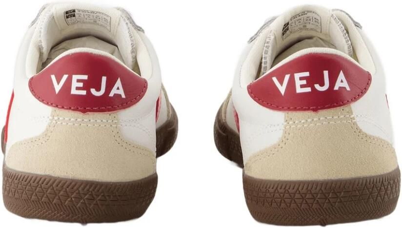 VEJA Lage Sneakers Dames Volley Maat: 36 Materiaal: Leer Kleur: Wit - Foto 3
