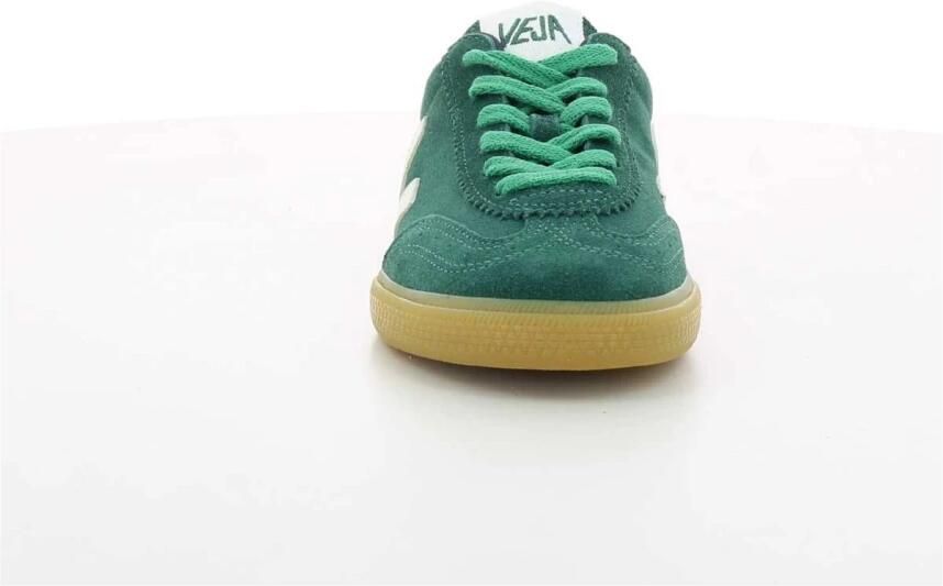 Veja Groene Suède Volley Sneakers Green - Foto 3