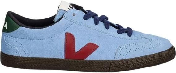 Veja Volley sneaker van leer met suède details