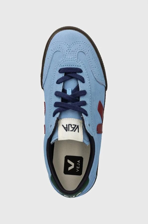 Veja Volley sneaker van leer met suède details - Foto 2