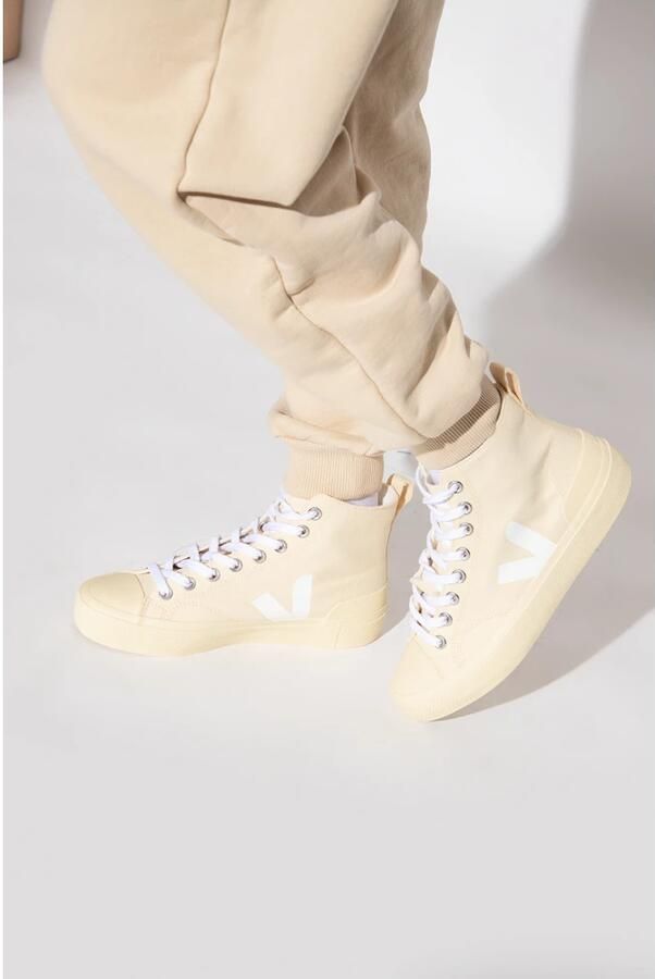 Veja Low-Top Sneakers Wata Ii Canvas High-top Sneakers in beige