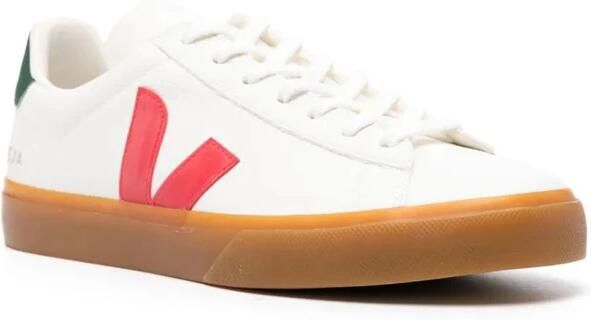 Veja Witte Leren Lage Sneakers