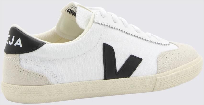 VEJA Volley | white black Wit Katoen Lage sneakers Unisex - Foto 4