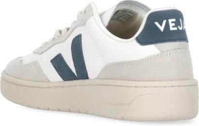 Veja Witte Leren Sneakers Ronde Neus Vetersluiting White Dames - Foto 10