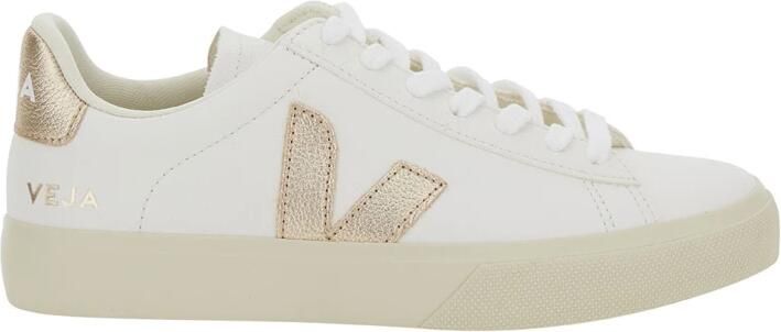 Veja Multicolore Leren Sneakers Wit Platine White Dames - Foto 19