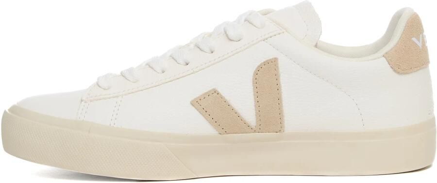 Veja Campo leren sneakers wit beige - Foto 5