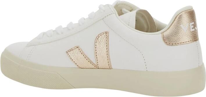 Veja Multicolore Leren Sneakers Wit Platine White Dames - Foto 14