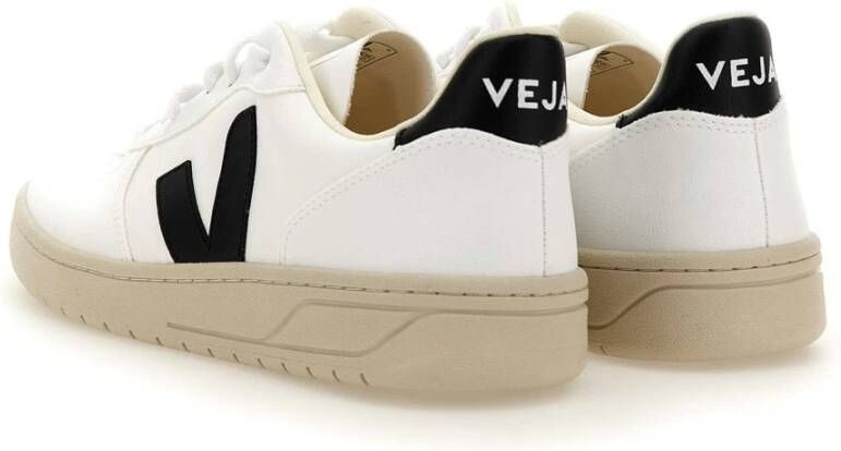 Veja V-10 den Patch Logo Geperforeerde Details Rubberen Zool White - Foto 6