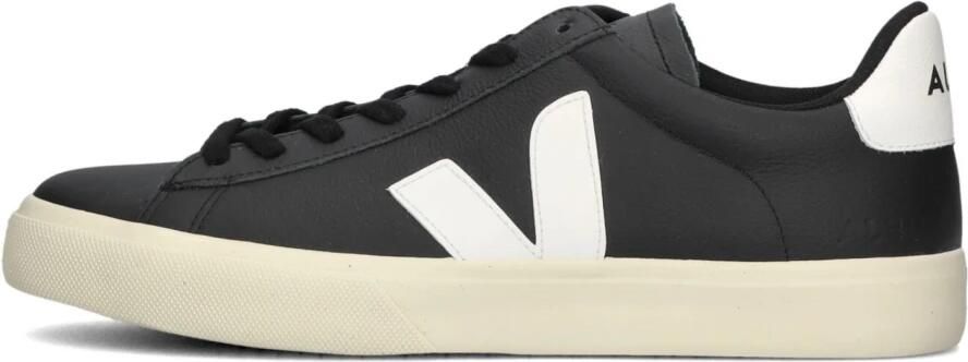 Veja Campo Sneakers in Black and White Chromefree Leather Zwart - Foto 11