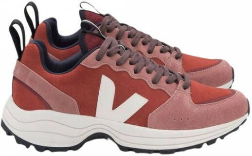 Veja Venturi Low Top Sneakers Rood Dames - Schoenen.nl
