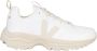 Veja Witte Biologisch Katoenen Sneakers met Rubberen V Logo Wit Dames - Thumbnail 1