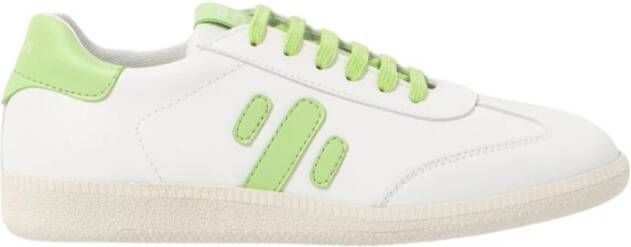 Veja Vintage Stijl Groene Sneakers White Dames