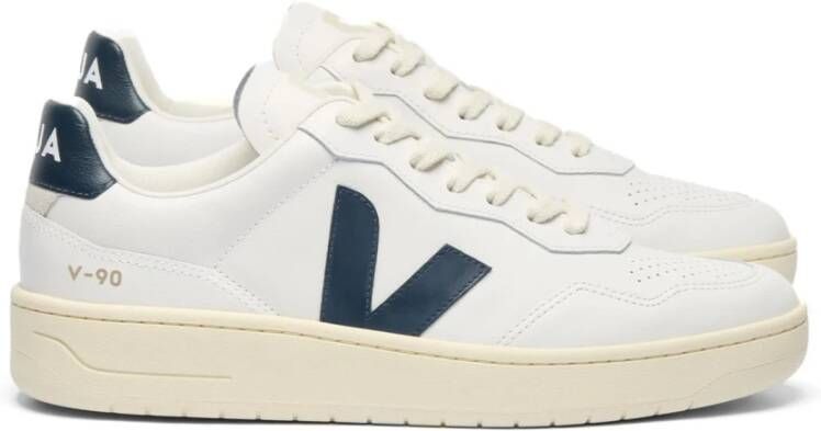 VEJA Lage Sneakers Dames V-90 Maat: 46 Materiaal: Leer Kleur: Wit - Foto 7