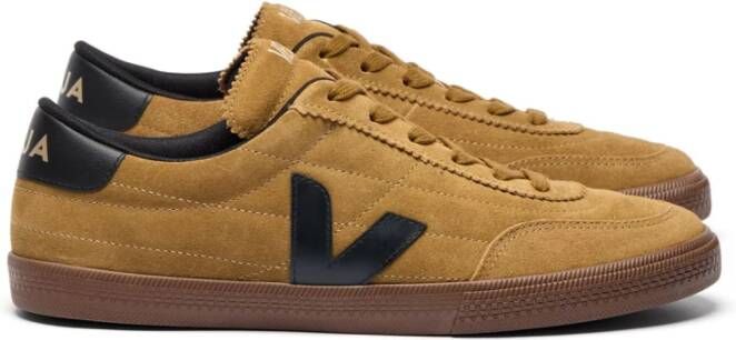 Veja Vintage Voetbalstijl Eco-Suede Sneaker