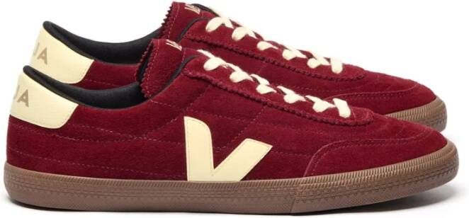 Veja Vintage Voetbalstijl Eco-Suede Sneaker