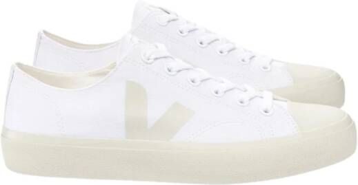 Veja Wata Ii Low Canvas Wit Pierr Blanco Y Piedra White