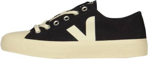 VEJA Wata II Low Canvas | Black Pierre Zwart Canvas Lage sneakers Unisex