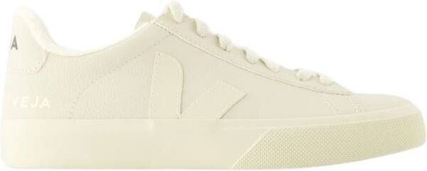 Veja Ivory Leren Sneakers voor Vrouwen Beige Dames