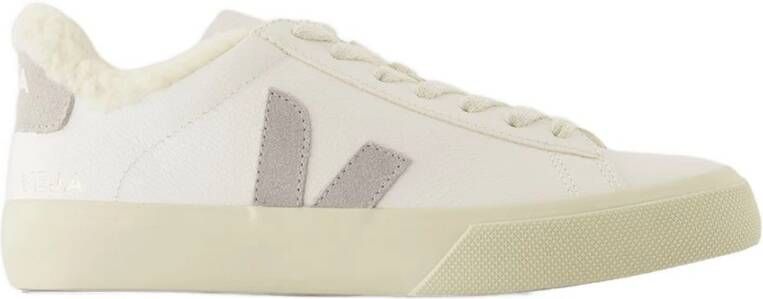 Veja Winter Sneakers Leer Wit
