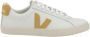 Veja WitMosterd Leren Sneakers White Dames - Thumbnail 1