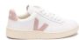 Veja Witte Leren Sneakers voor Vrouwen White Dames - Thumbnail 1