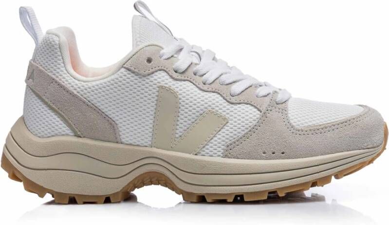 Veja Witte Beige Damessneakers