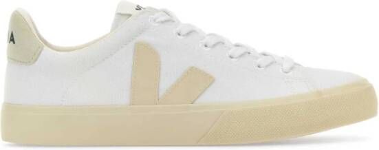 Veja Witte canvas Campo sneakers Multicolor Dames