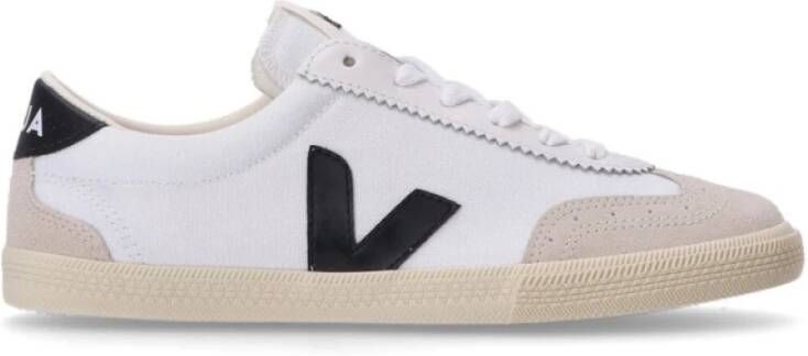 Veja Witte Canvas Sneakers Multicolor Heren