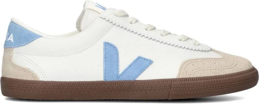 VEJA Lage Sneakers Dames Volley Maat: 38 Materiaal: Leer Kleur: Wit - Foto 1