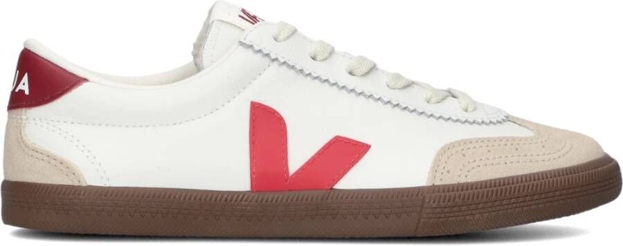 VEJA Lage Sneakers Dames Volley Maat: 36 Materiaal: Leer Kleur: Wit - Foto 2