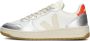 VEJA Lage Sneakers Dames V-10 Maat: 37 Materiaal: Leer Kleur: Wit - Thumbnail 4